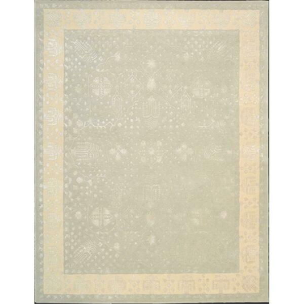 Nourison Symphony Area Rug Collection Blue Mist 5 Ft 6 In. X 7 Ft 5 In. Rectangle 99446070845